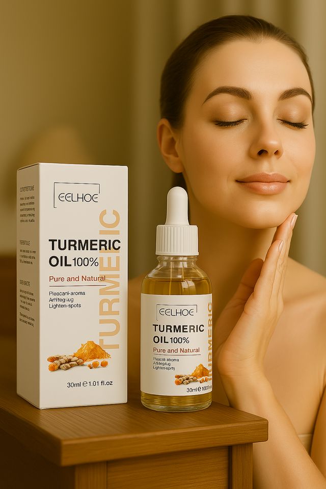 Face Turmeric Serum Oil Facial Skin Serum (Pack of 2)